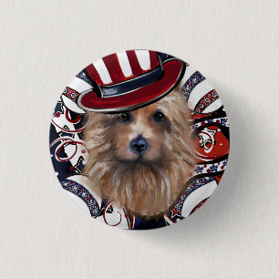 AUSTRALISCHER TERRIER BUTTON