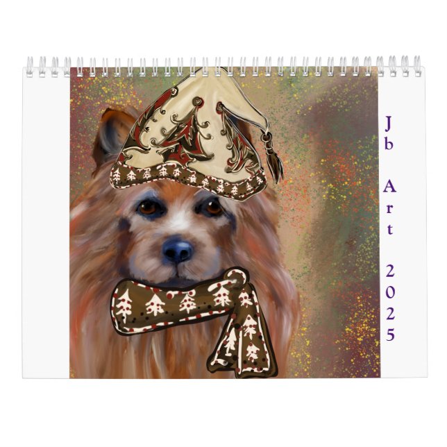 AUSTRALISCHER TERRIER CALENDAR KALENDER (Rückseite)