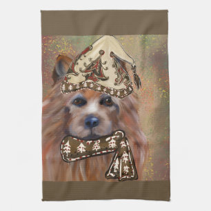 AUSTRALISCHER TERRIER GESCHIRRTUCH