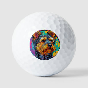 Australischer Terrier Hund Golfball