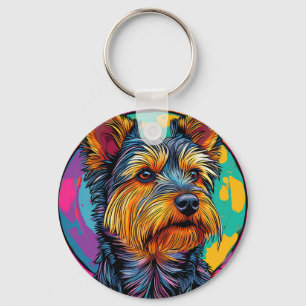 Australischer Terrier Hund Schlüsselanhänger