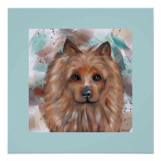 AUSTRALISCHER TERRIER POSTER (Vorderseite)