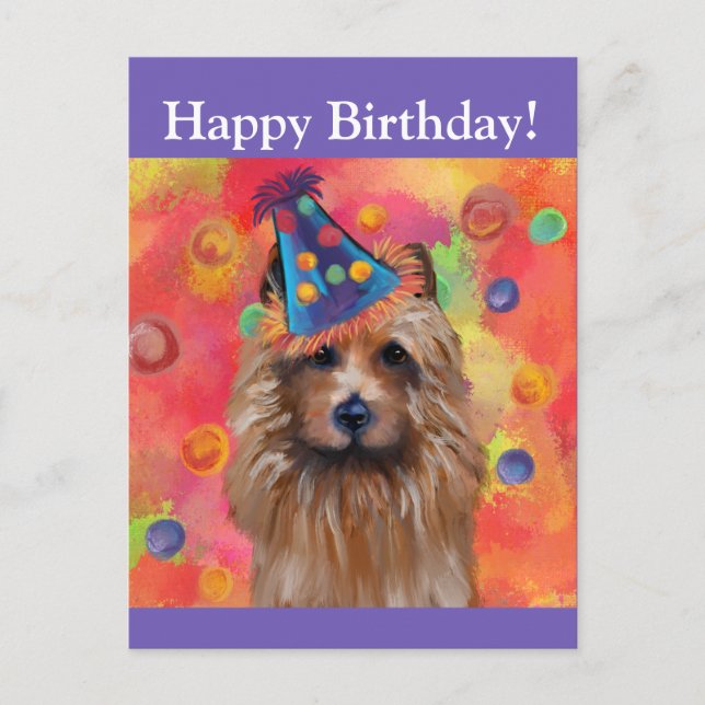Australischer Terrier Postkarte (Vorderseite)