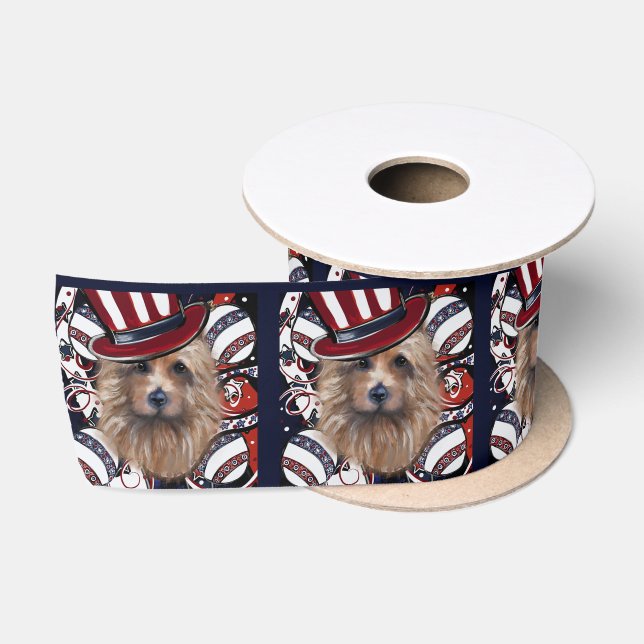 AUSTRALISCHER TERRIER SATINBAND (Spule)