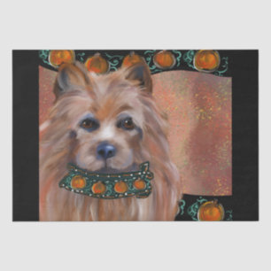 AUSTRALISCHER TERRIER SEIDENPAPIER