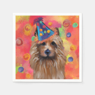 Australischer Terrier Serviette