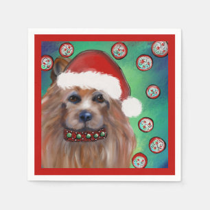 AUSTRALISCHER TERRIER SERVIETTE