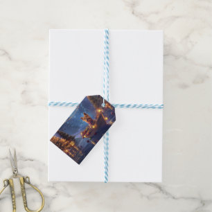 Australischer Terrier Weihnachtsfest Reise Geschenkanhänger