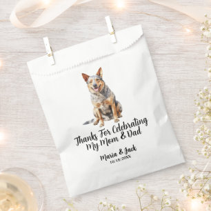 Australischer Tierzüchter-Hund Pet Cocktail Hochze Geschenktütchen