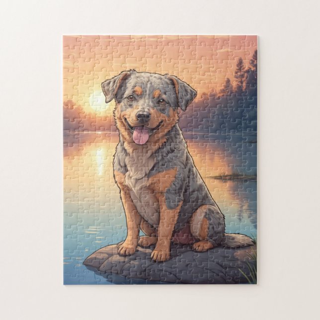 Australischer Treibhund (Vertikal)
