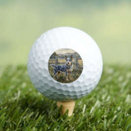 Australischer Treibhund Golfball
