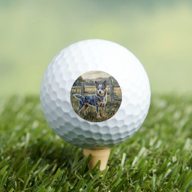 Australischer Treibhund Golfball (Insitu T-Shirt)
