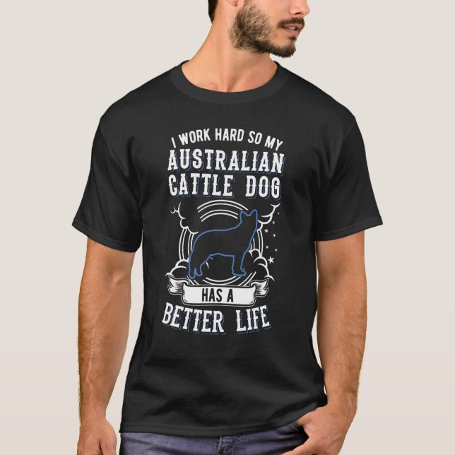 Australischer Treibhund T-Shirt (Vorderseite)