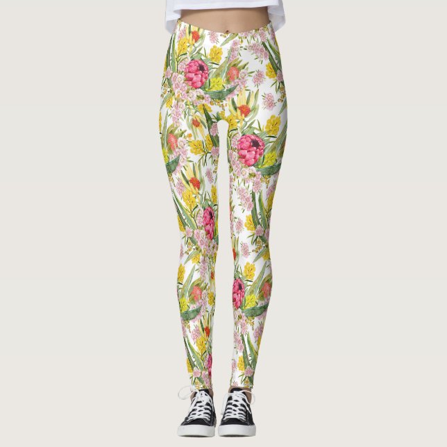 Australischer TropenSummer Leggings (Vorderseite)