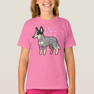 Australischer Vieh-Hund/Kelpie-Liebe T-Shirt