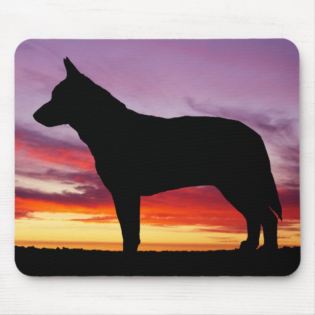 Australischer Vieh-Hund Mousepad (Vorne)