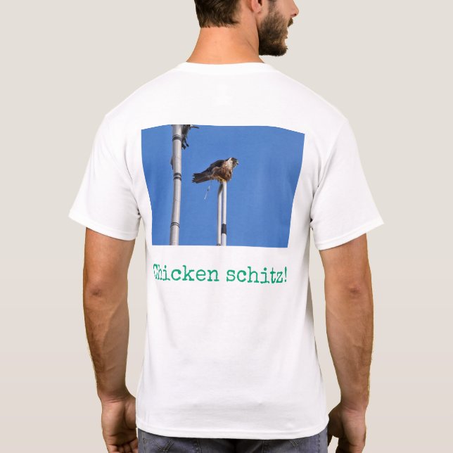 Australischer Vogelprint T-Shirt (Rückseite)