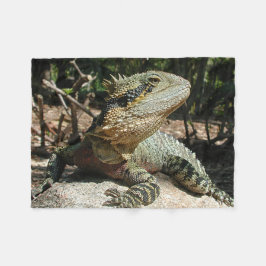Australischer Wasser-Drache Fleecedecke