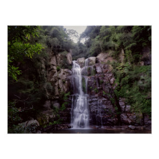 Australischer Wasserfall Poster