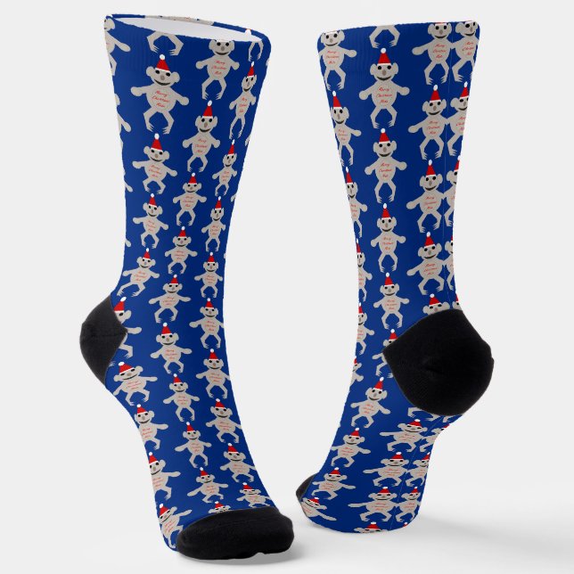 Australischer Weihnachts-Koala-Bär Gemustert Socken (Gewinkelt)