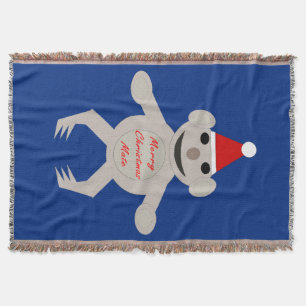 Australischer Weihnachtskoala-Bärenwirbel Blanket Decke
