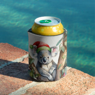 Australischer Weihnachtskoala Dosenkühler