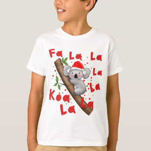 Australischer Weihnachtsmann Santa Koala La La T-Shirt
