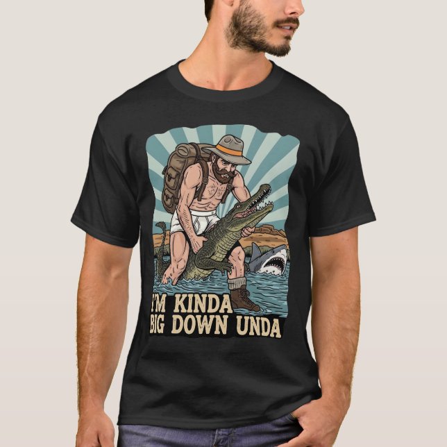 Australischer Witz T-Shirt (Vorderseite)