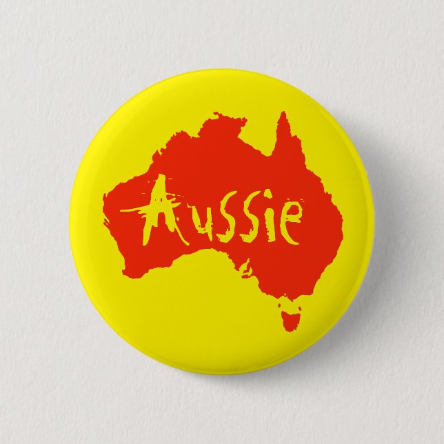 Australisches australisches Knopf-Button Button (Vorderseite)