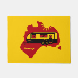 Australisches Caravan-Camping Fußmatte