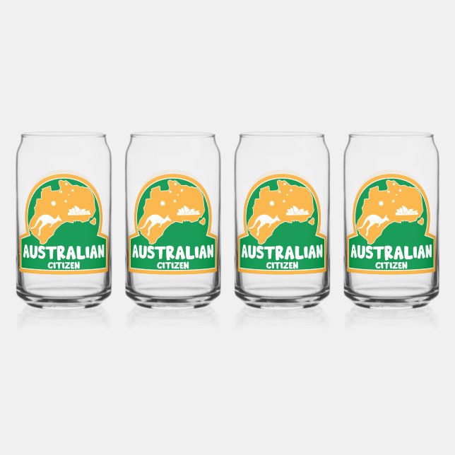 Australisches Citizenship Party - Geschenke Dosenglas (Vorderseite)
