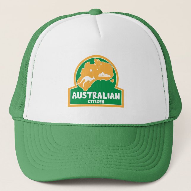 Australisches Citizenship Party - Geschenke Truckerkappe (Vorderseite)
