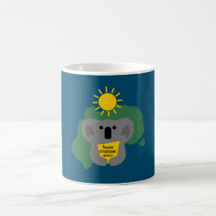 Australisches Citizenship Party Herzlichen Glückwu Kaffeetasse