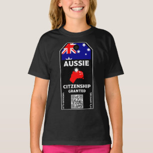 Australisches Citizenship Party Herzlichen Glückwu T-Shirt
