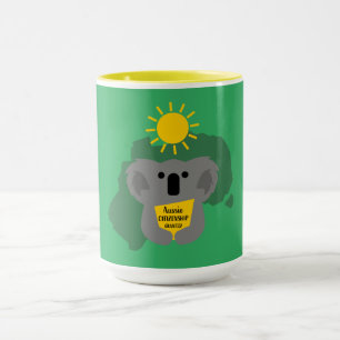 Australisches Citizenship Party Herzlichen Glückwu Tasse