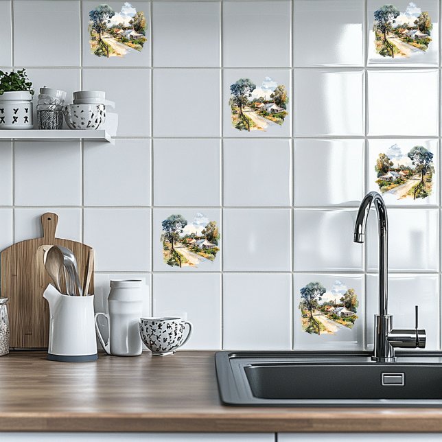 Australisches Dorf Fliese (Von Creator hochgeladen)