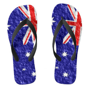 Australisches Flaggendesign Flip Flops