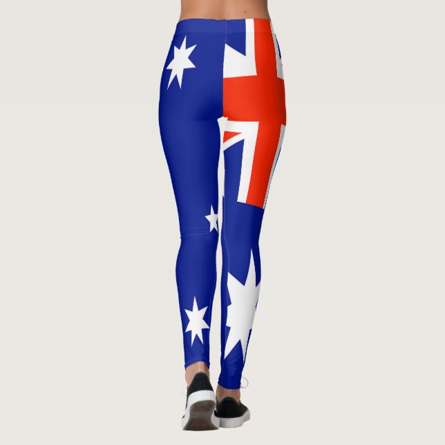 Australisches Flaggendesign Leggings (Rückseite)