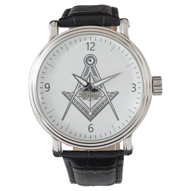 Australisches Freimaurerzeichen Armbanduhr (Vorderseite)