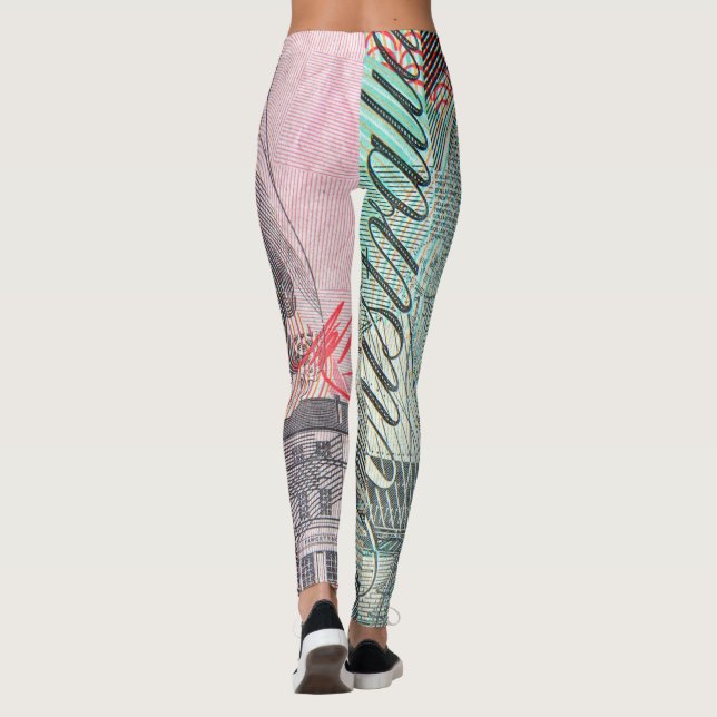 Australisches Geld Leggings (Rückseite)