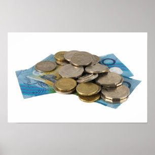 australisches Geld Poster