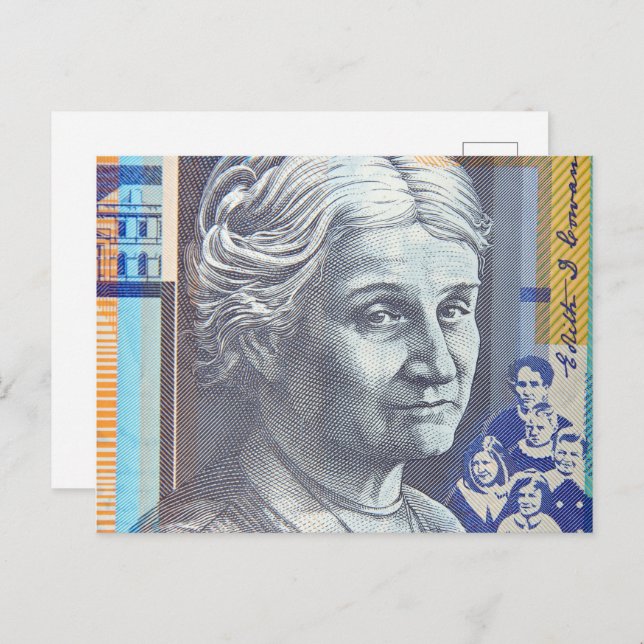 Australisches Geld Postkarte (Vorne/Hinten)