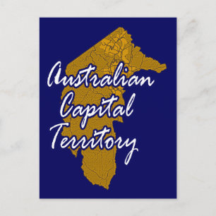 Australisches Hauptstadt Postkarte