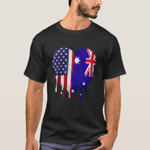 Australisches Heritage Monument Australien Flagge T-Shirt