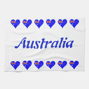 Australisches Herz Handtuch