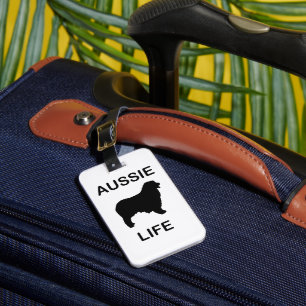 australisches Hirtenleben Gepäckanhänger