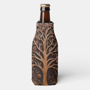 Australisches Holz: 3D Warah Tree Wood Print, Flaschenkühler