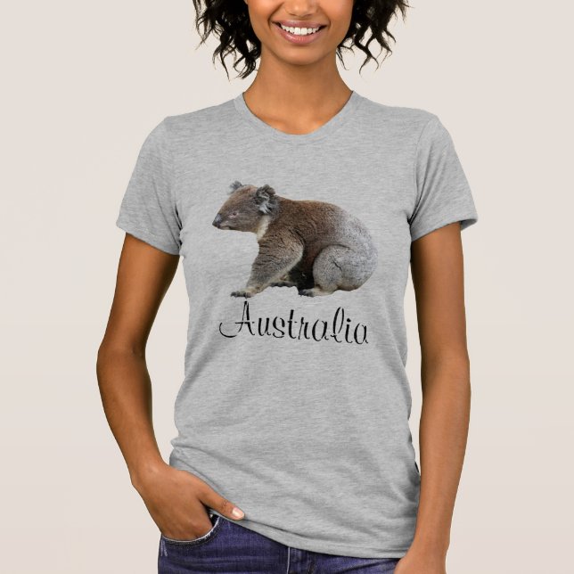 Australisches Koala-Bären-Foto T-Shirt (Vorderseite)