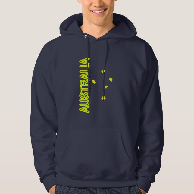 Australisches Kreuz Hoodie (Vorderseite)