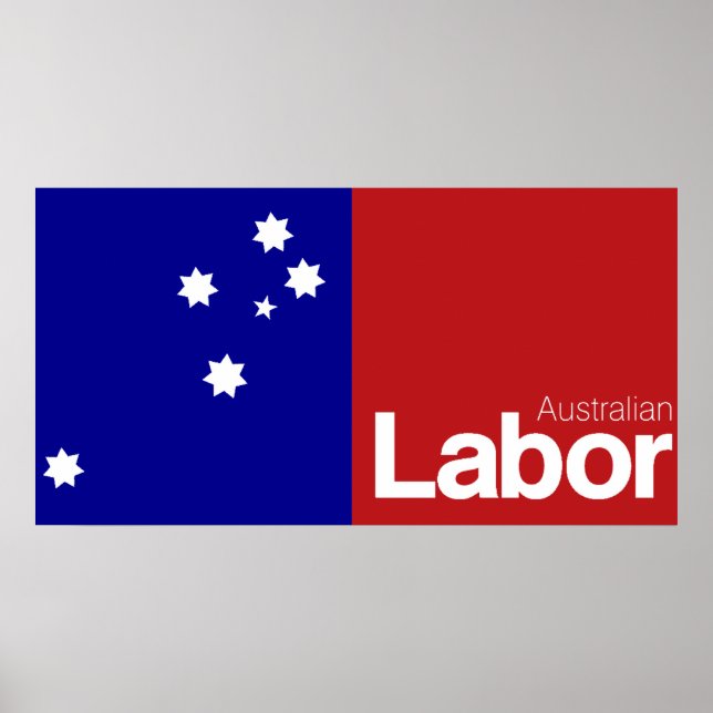 Australisches Labor-Party 2013 Poster (Vorne)